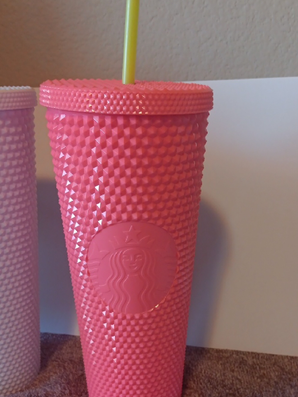 Starbucks Studded Tumbler Pair - Pink & Iridescent - Picture 2 of 3